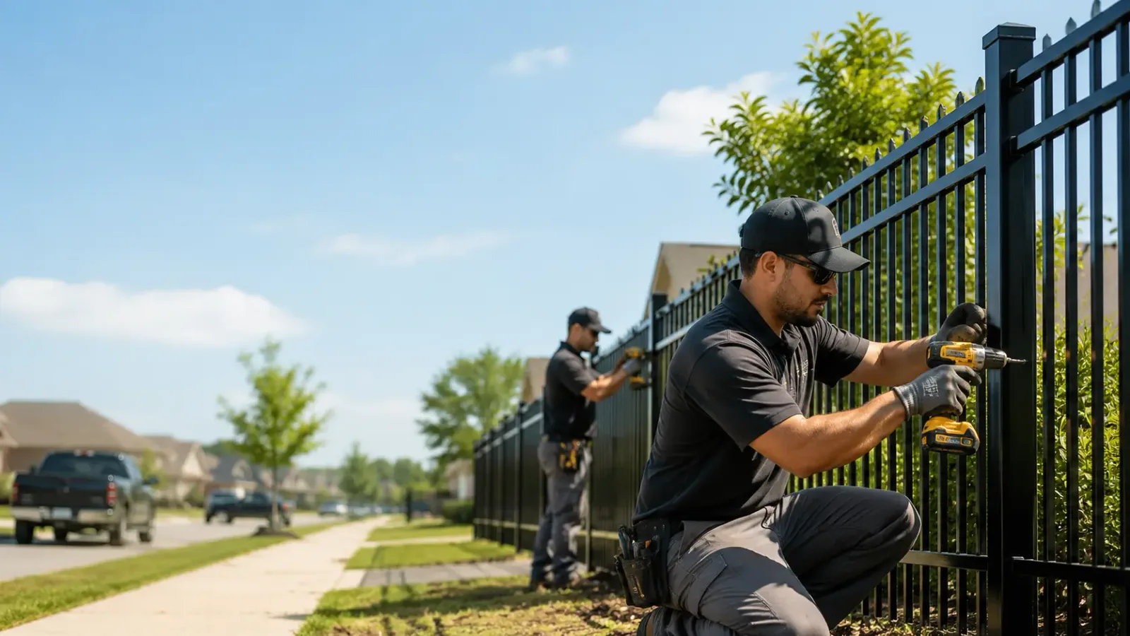 Metal Fence Installation in Thornton, WV